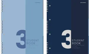 Kołozeszyt (kołonotatnik) STUDENTBOOK 3 przedmioty A4 100k. 70g krata Top 2000 (400179523)