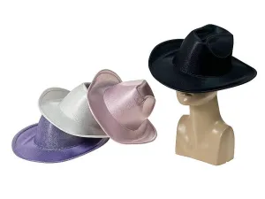 Kapelusz błyszczący 4 kolory Adar (610736)