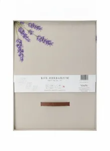 Pudełko na prezent Box Herbarium Lawenda maxi [mm:] 386x495x 230 VauPe (600/03)