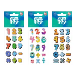 Naklejka (nalepka) Cyferki Sticker Boo (534611)