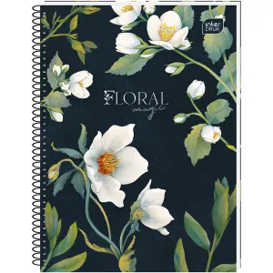Kołozeszyt (kołonotatnik) A6 Hybrid Fiori 80k. 70g krata Interdruk