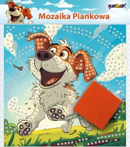 Mozaika biegnący pies Fun&Joy