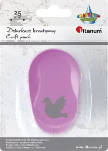 Dziurkacz ozdobny Craft-Fun Series 25mm gołąb Titanum (T-8810-133e)