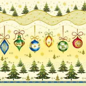 Serwetki Pol-mak gwiazdka - mix 330mm x 330mm (Sd GW)