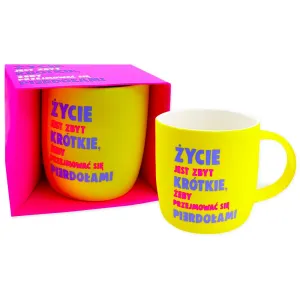 Kubek wielokrotnego użytku KUBEK NEONOWY Kukartka (5901924498469)