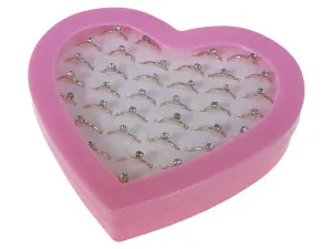 Pierścionek zestaw 36szt. Adar (605732)