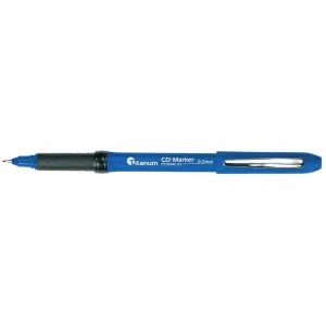 Marker do cd wkład niebieski 0,5mm Titanum (PY1094C-01)