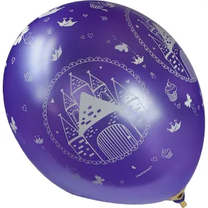 Balon gumowy Amscan 6 szt księżniczka (9901072)