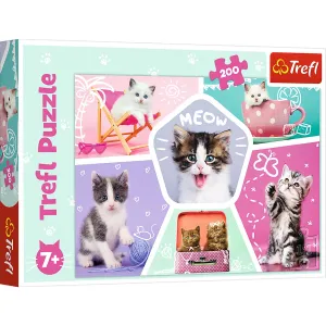 Puzzle Trefl Kocie figle 200 el. (13247)