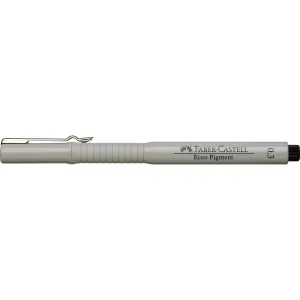 Cienkopis kreślarski Ecco Pigment wkład czarny 0,3mm 1kol. Faber Castell (FC166399)