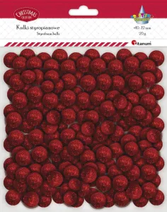 Ozdoba styropianowa Craft-Fun Series kulki Titanum (20WS0320-2)