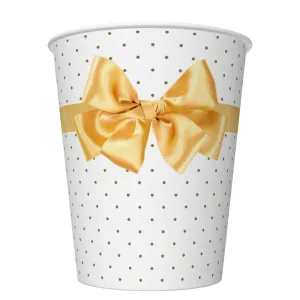 Kubek jednorazowy daisy papier 250ml Pol-mak (01)