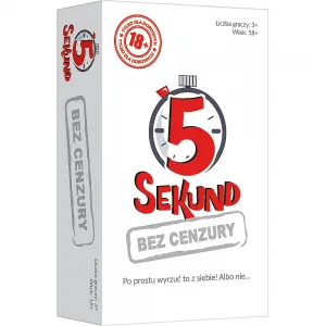 Gra planszowa Trefl 5 Sekund bez cenzury (01559)