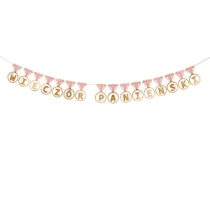 Baner Pierścionki Wieczór panieński, mix, 2.5 m Partydeco (GRL101)