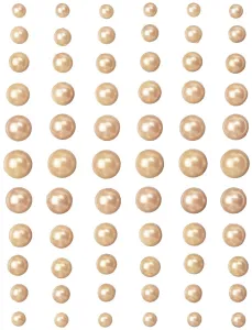 Kryształki Craft-Fun Series perełki złoty jasny Titanum (24CY0396)