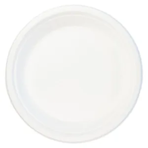 Talerz jednorazowy Arpex trzcina cukrowa 23 cm śr. 230mm 6 szt (KG8006)
