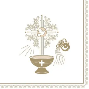 Serwetki Pol-mak chrzest - różne 330mm x 330mm (SL ch)