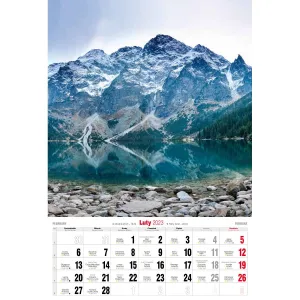 Kalendarz ścienny Avanti wieloplanszowy paskowy 285mm x 420mm (5901769620827)