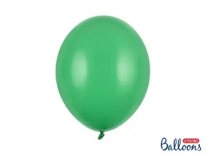 Balon gumowy Partydeco Strong Pastel Emerald Green 100 szt. Zielony 300mm (SB14P-003)