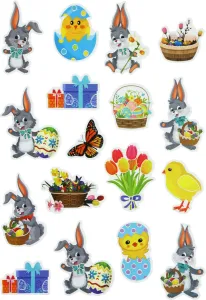 Naklejka (nalepka) Craft-Fun Series Wielkanoc Titanum (TZA-6)