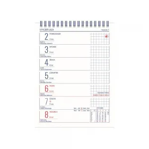 Kalendarz biurkowy Wydawnictwo Telegraph MERKURY 152mm x 225mm (H7)