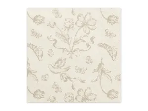 Serwetki Kwiaty mix papier [mm:] 330x330 Partydeco (SP33-106)