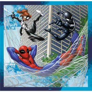 Puzzle Spiderman Pajęczy przyjaciele 4w1 el. Trefl (34874)
