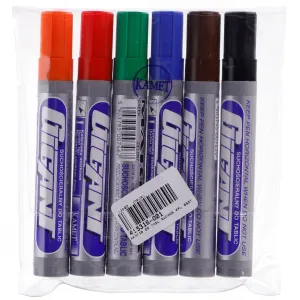 Marker suchościeralny wkład mix 1,5-2,5mm okrągła końcówka Kamet