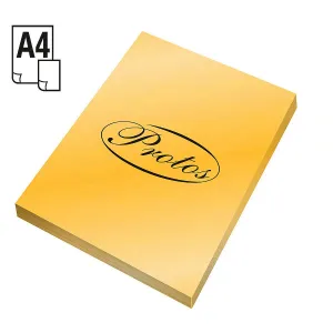 Papier kolorowy Protos A4 - złoty 170g