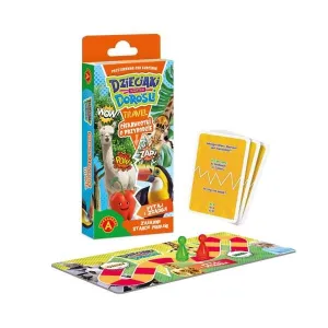 Gra planszowa CIEKAWOSTKI O PRZYRODZIE CIEKAWOSTKI O PRZYRODZIE - DZIECIAKI KONTRA DOROŚLI TRAVEL Alexander