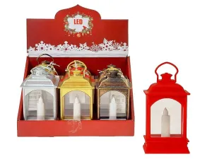 Lampki świąteczne świeczka, ze światłem LED, 12x7x4cm Adar (602250)