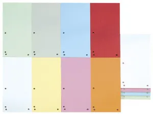 Przekładka czysta Donau 1/3 A4 biała 190g 100k 235mm x 105mm (8620100-99PL)