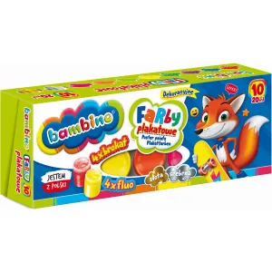 Farby plakatowe St.Majewski kolor: mix 20ml 10 kolor. (5903235001956)
