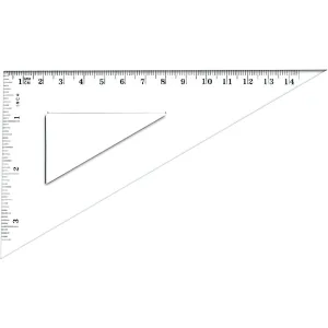 Ekierka 15cm Tetis (BL004-B)