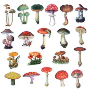 Naklejka (nalepka) Craft-Fun Series Grzyby foliowe Titanum (25MD010)