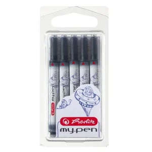 Naboje długie My Pen 10983443 niebieski Herlitz (300002944)