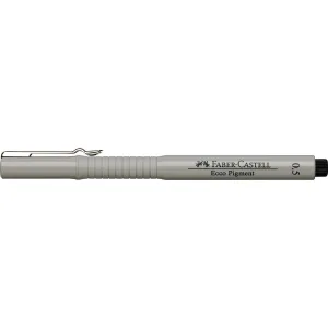 Cienkopis kreślarski Ecco Pigment wkład czarny 0,5mm 1kol. Faber Castell (FC166599)