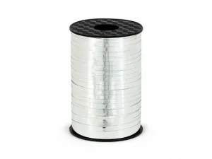 Wstążka Partydeco srebrna 5mm 225m (PRM5-018)