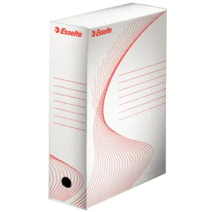 Pudło archiwizacyjne A4 Boxy 100 biały karton [mm:] 250x350x 100 Esselte (128102)