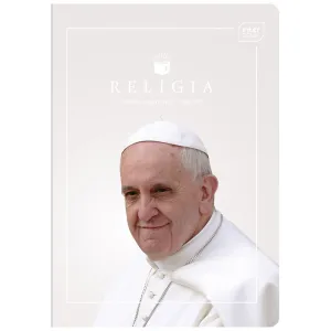 Zeszyt tematyczny A5 Jan Paweł II/Franciszek RELIGIA 60k. 70g krata Interdruk (ZE60RELMIX)