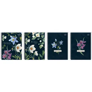 Kołozeszyt (kołonotatnik) Hybrid Fiori A6 80k. 70g krata Interdruk