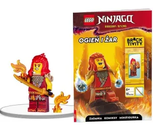 Książka dla dzieci LEGO® NINJAGO®. Ogień i Żar Ameet (LNC 6749)