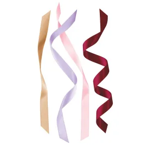 Wstążka SATIN GOLD 5902277345486x2 [mm x m] mix Interdruk (4x2m)