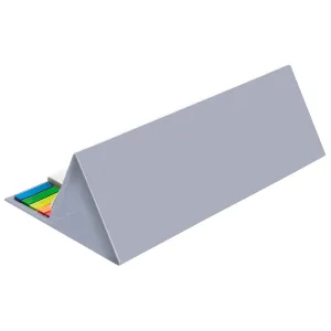 Kalendarz biurkowy MAXI biurkowy z notesem 309mm x 99mm Wydawnictwo Wokół Nas (KB 062 B  SZARY)