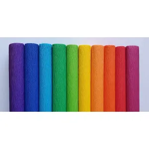 Bibuła marszczona TOP-2000 tęcza mix 250mm x 2000mm (400153936)