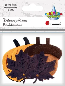 Ozdoba filcowa Craft-Fun Series Jesień Titanum (EA975)