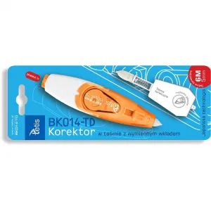 Korektor w taśmie (myszka) Tetis 5mm 6m (BK014-TD)