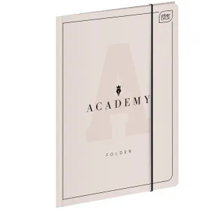 Teczka kartonowa na gumkę Interdruk ACADEMY A4+ kolor: mix (5902277299376)