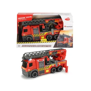 Samochód strażacki Simba Dickie SOS straż pożarna z drabiną światło i dźwięk (371-4011)