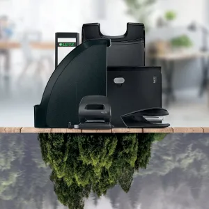 Teczka ofertowa recycle A4 kolor: czarny 20 kieszeni Leitz (46760095)